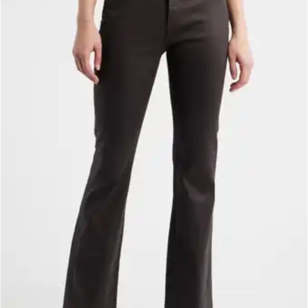 Hudson Holly Bootcut Waxed Jeans Black Like New Size 30